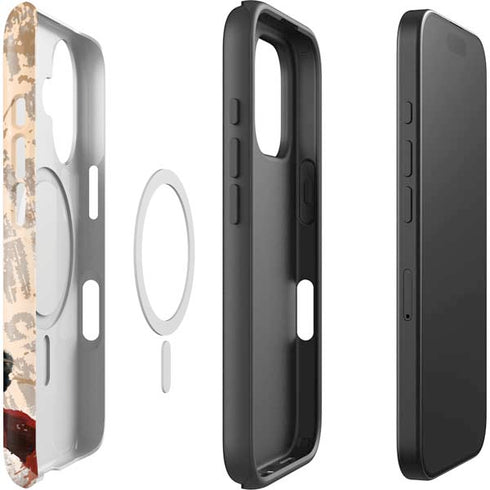 DC Comics Superman Color Sketch iPhone 16 Plus Magsafe Impact Case