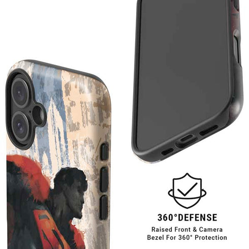 DC Comics Superman Color Sketch iPhone 16 Plus Magsafe Impact Case
