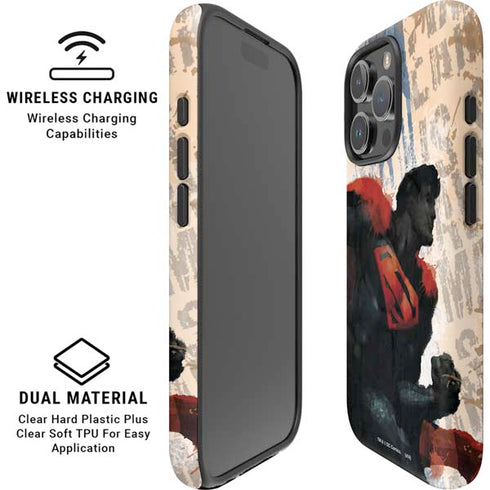 DC Comics Superman Color Sketch iPhone 16 Pro Magsafe Impact Case