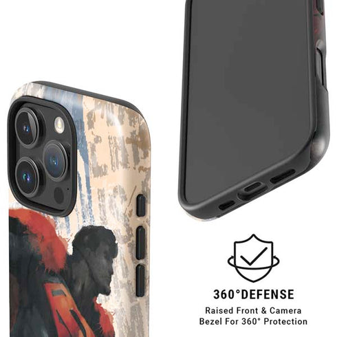 DC Comics Superman Color Sketch iPhone 16 Pro Max Magsafe Impact Case