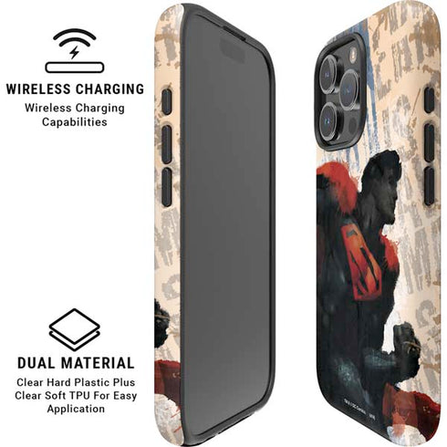 DC Comics Superman Color Sketch iPhone 16 Pro Max Magsafe Impact Case