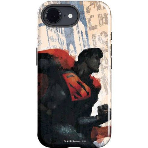 DC Comics Superman Color Sketch iPhone 16e Impact Case