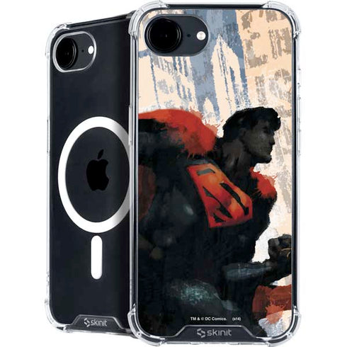 DC Comics Superman Color Sketch iPhone 16e MagSafe Case