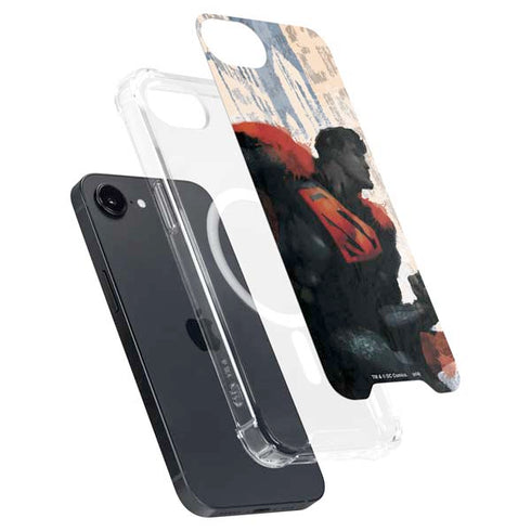 DC Comics Superman Color Sketch iPhone 16e MagSafe Case