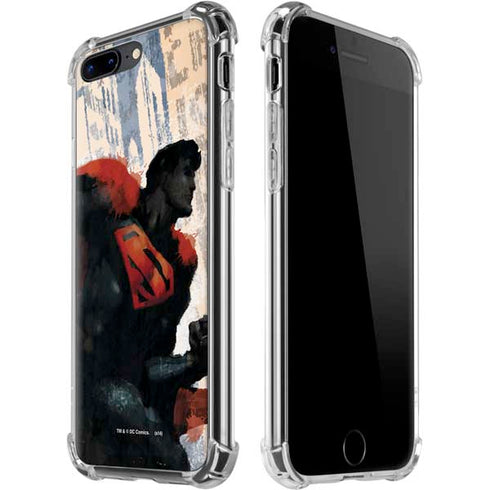 DC Comics Superman Color Sketch iPhone Cases