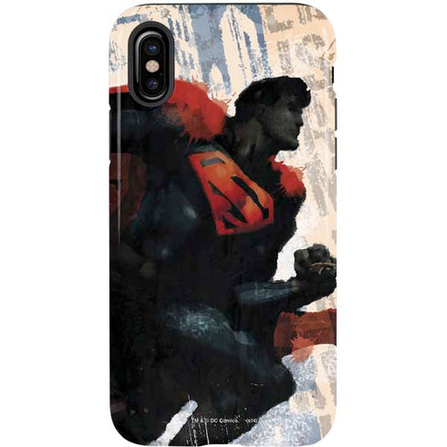 DC Comics Superman Color Sketch iPhone X Pro Case
