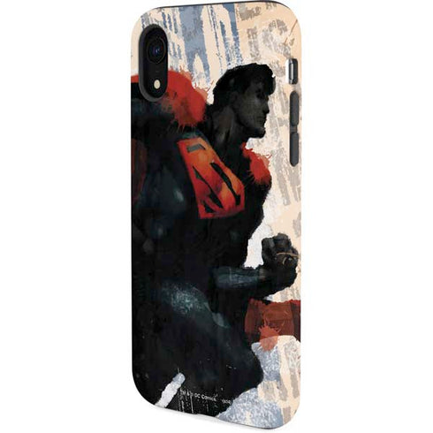 DC Comics Superman Color Sketch iPhone XR Pro Case