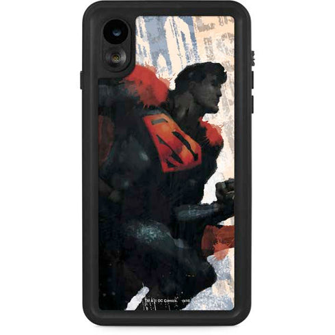 DC Comics Superman Color Sketch iPhone Cases