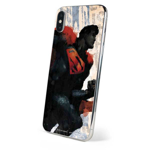 DC Comics Superman Color Sketch iPhone XS Max Skin