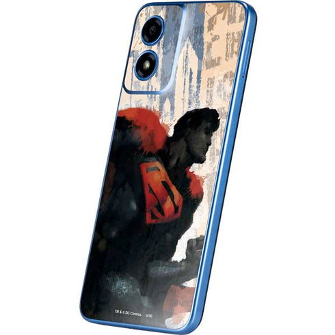 DC Comics Superman Color Sketch Moto G Play 4G (2024) Skin