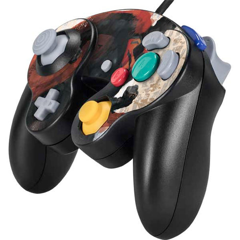 DC Comics Superman Color Sketch Nintendo GameCube Controller Skin
