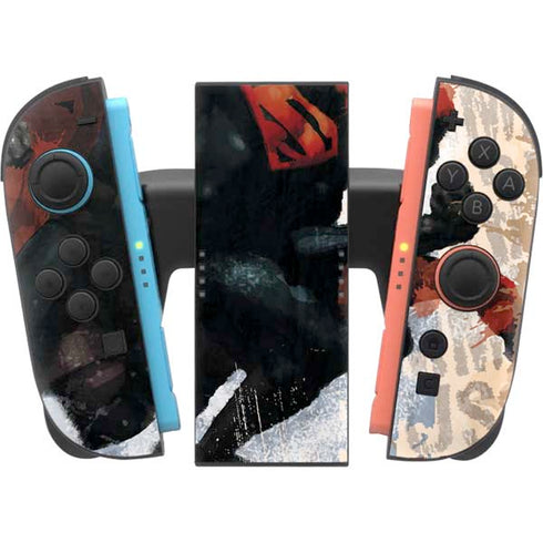 DC Comics Superman Color Sketch Nintendo Switch 2 (2025) Joy-Con Controller Skin