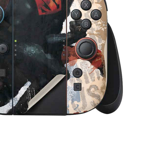 DC Comics Superman Color Sketch Nintendo Switch 2 (2025) Joy-Con Controller Skin