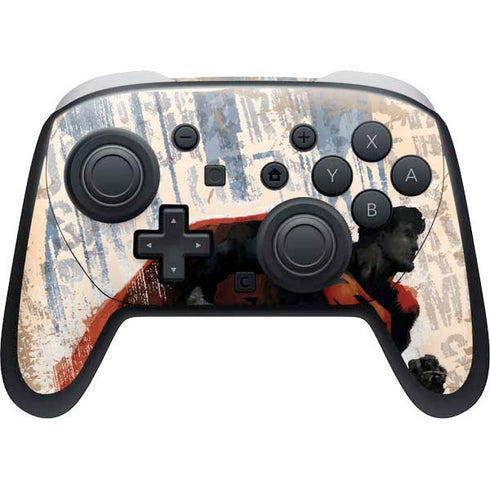 DC Comics Superman Color Sketch Nintendo Switch 2 (2025) Pro Controller Skin