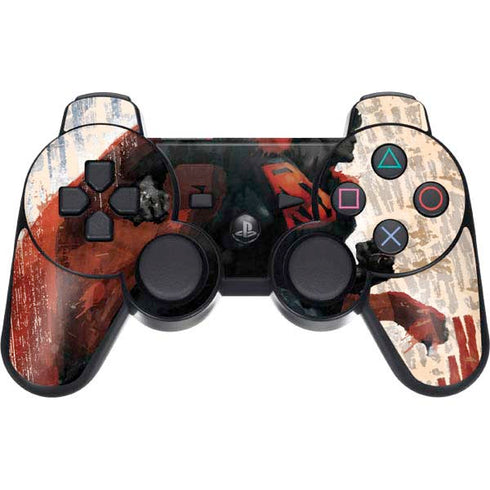 DC Comics Superman Color Sketch PS3 Dual Shock wireless controller Skin