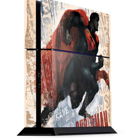 DC Comics Superman Color Sketch PS4 Console Skin