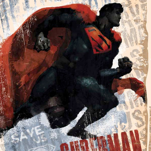 DC Comics Superman Color Sketch PS4 Controller Skin