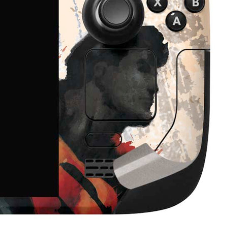 DC Comics Superman Color Sketch Steam Deck Handheld Gaming Computer OLED Skin
