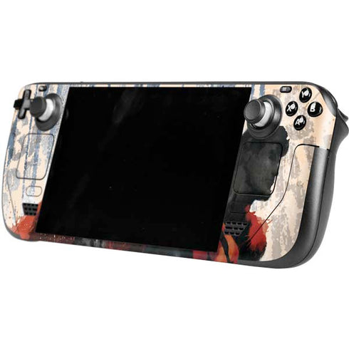 DC Comics Superman Color Sketch Steam Deck Handheld Gaming Computer Skin