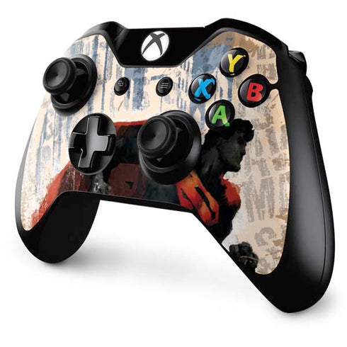 DC Comics Superman Color Sketch Xbox One Controller Skin