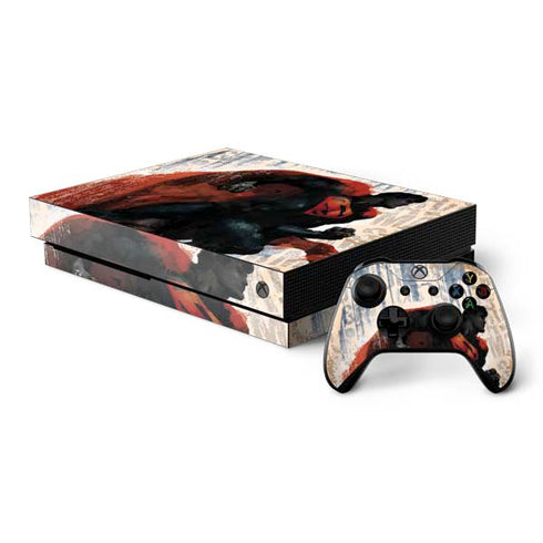 DC Comics Superman Color Sketch Xbox One X Bundle Skin