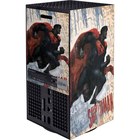 DC Comics Superman Color Sketch Xbox Series X Bundle Skin