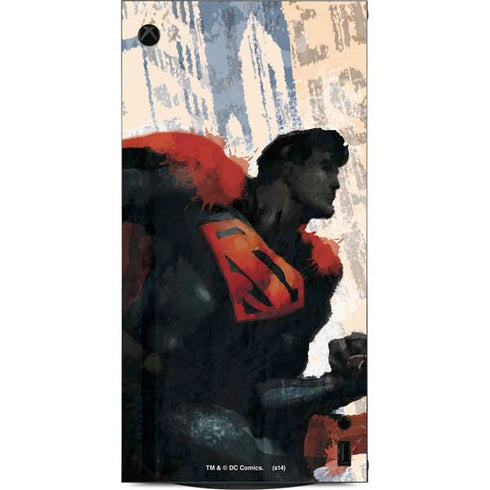 DC Comics Superman Color Sketch XBox Series X Digital Edition Console Skin