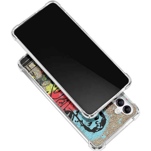 DC Comics Superman Color Splatter Gabb Phone 4 Clear Case