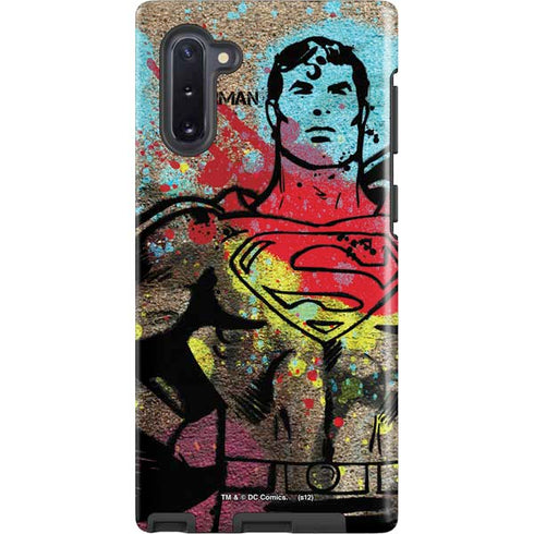 DC Comics Superman Color Splatter Galaxy Cases