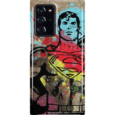DC Comics Superman Color Splatter Galaxy Cases