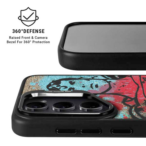 DC Comics Superman Color Splatter Galaxy S26 Kickstand Case