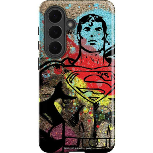 DC Comics Superman Color Splatter Galaxy S26 Plus Impact Case