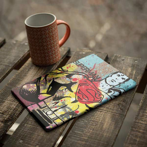 DC Comics Superman Color Splatter iPad Skins