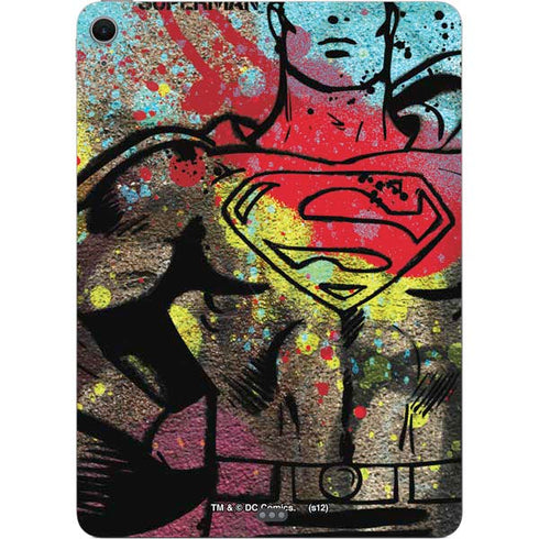 DC Comics Superman Color Splatter Apple iPad Air Skin