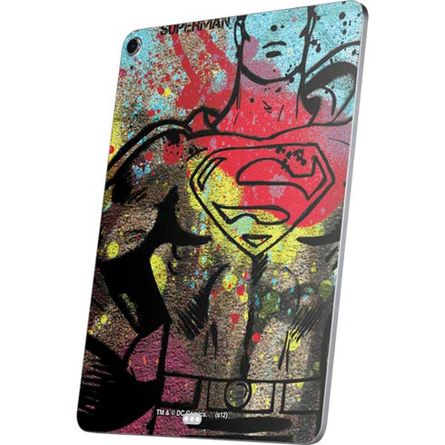 DC Comics Superman Color Splatter Apple iPad Air Skin