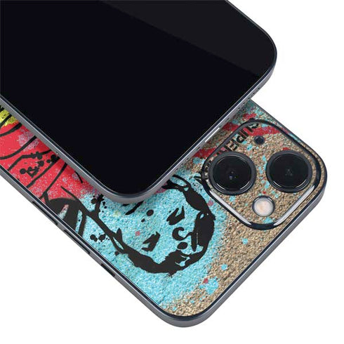 DC Comics Superman Color Splatter iPhone Skins
