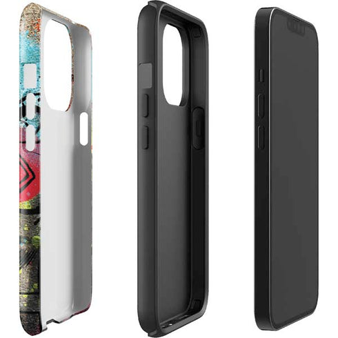 DC Comics Superman Color Splatter iPhone 15 Pro Impact Case