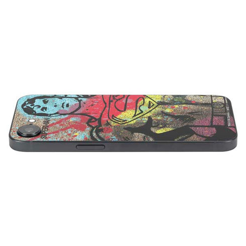 DC Comics Superman Color Splatter iPhone 16e Skin