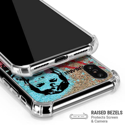 DC Comics Superman Color Splatter iPhone X/XS Clear Case