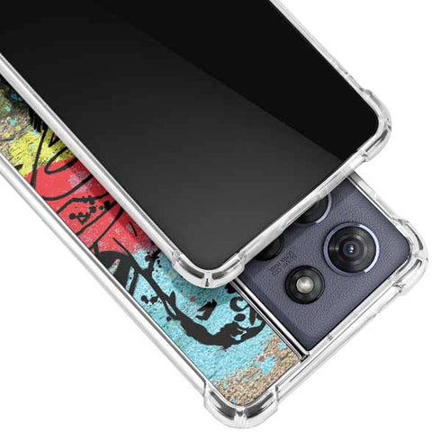 DC Comics Superman Color Splatter Moto G Play 5G (2025) Clear Case