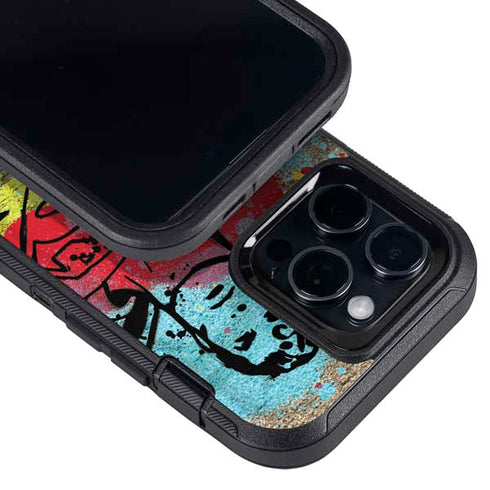 DC Comics Superman Color Splatter Otterbox Defender iPhone Skin