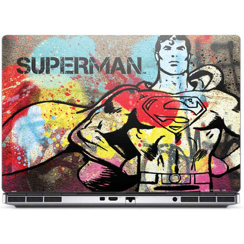DC Comics Superman Color Splatter Dell Precision Skin
