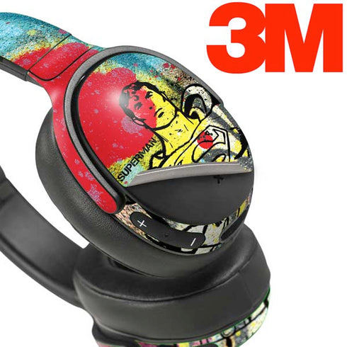 DC Comics Superman Color Splatter Skullcandy Venue Skin