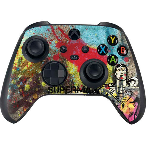 DC Comics Superman Color Splatter Xbox Series X Skins