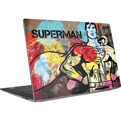 DC Comics Superman Color Splatter Dell XPS Skin