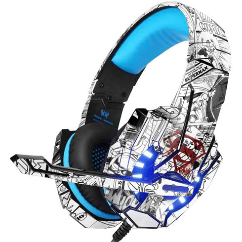 DC Comics Superman Comic Pattern Logo in Red BENGOO G9000 Skin