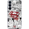 DC Comics Superman Comic Pattern Logo in Red Galaxy A35 5G Skin