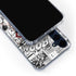 DC Comics Superman Comic Pattern Logo in Red Galaxy A55 5G Clear Case