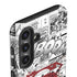 DC Comics Superman Comic Pattern Logo in Red Galaxy S25 Impact Case