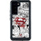 DC Comics Superman Comic Pattern Logo in Red Galaxy S24 Plus Waterproof Case